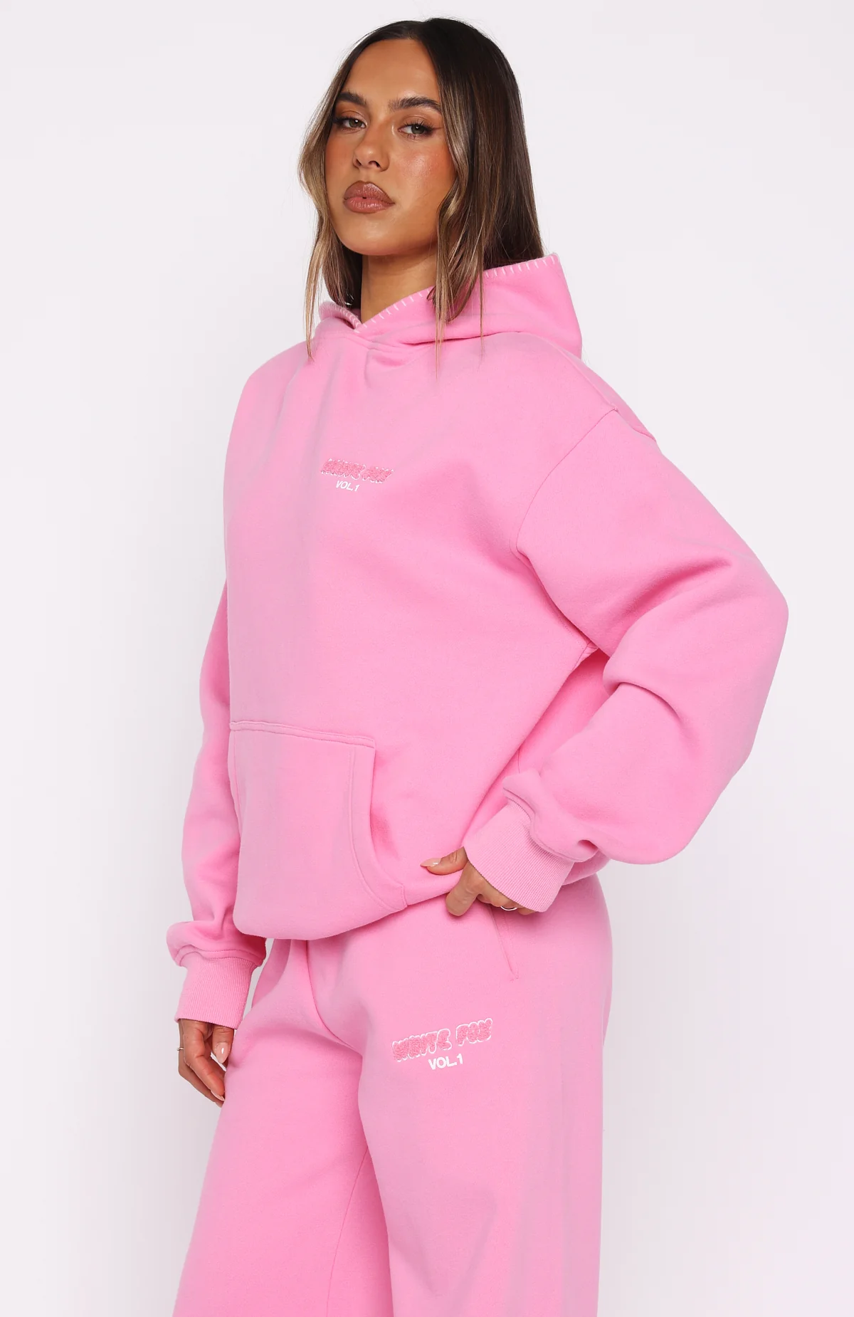 Vol. 1 Oversized Hoodie Bubblegum - Image 4