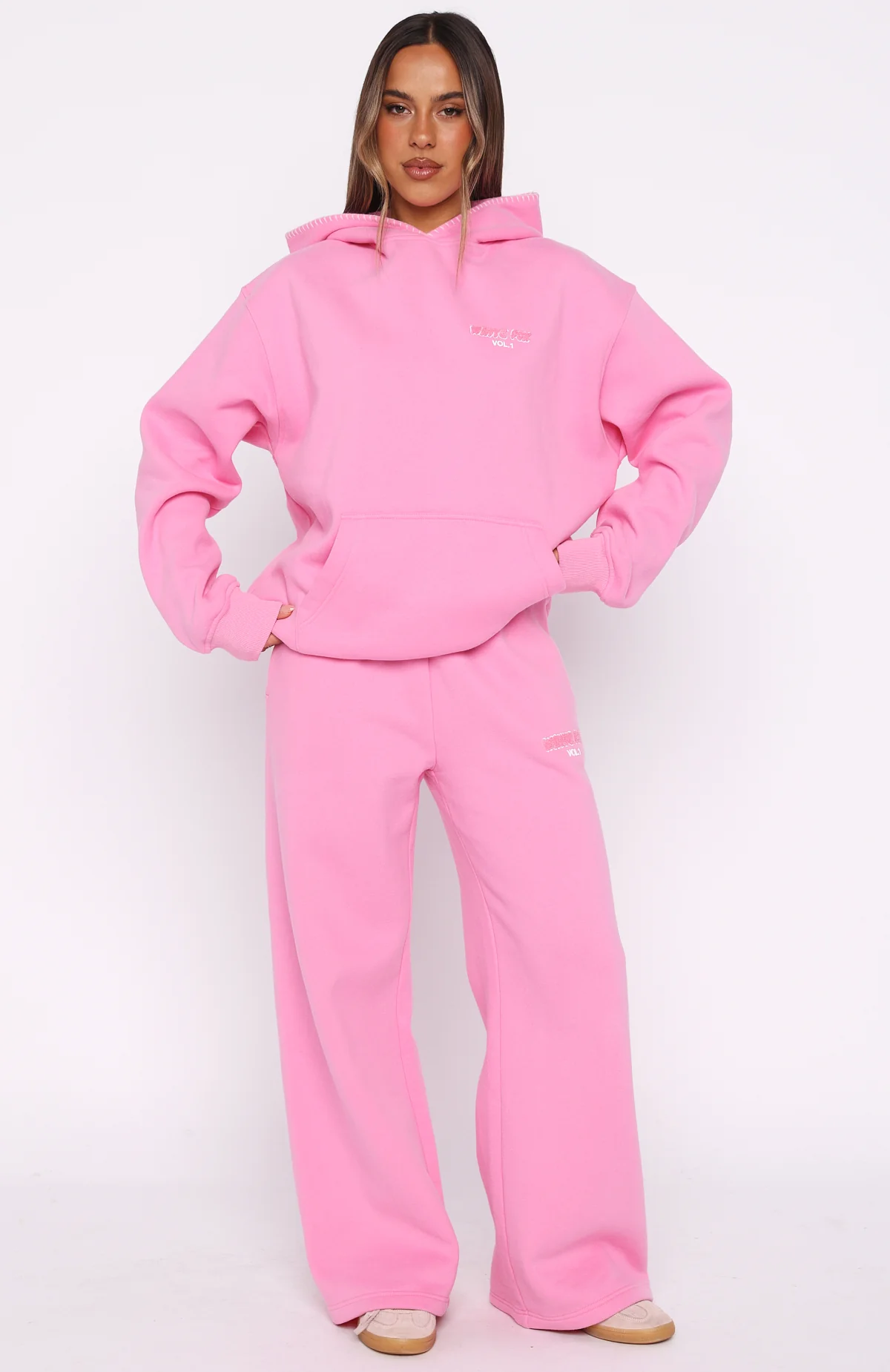 Vol. 1 Oversized Hoodie Bubblegum - Image 6