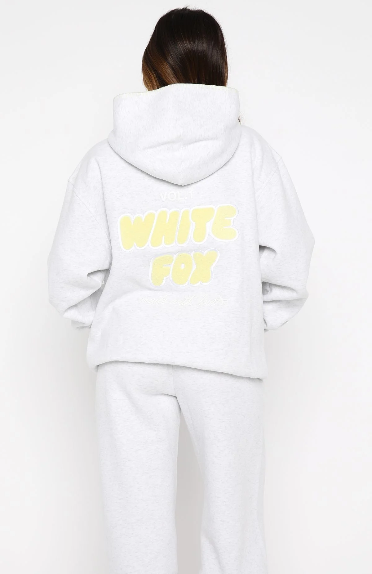 Vol. 1 Oversized Hoodie Grey Marle - Image 5
