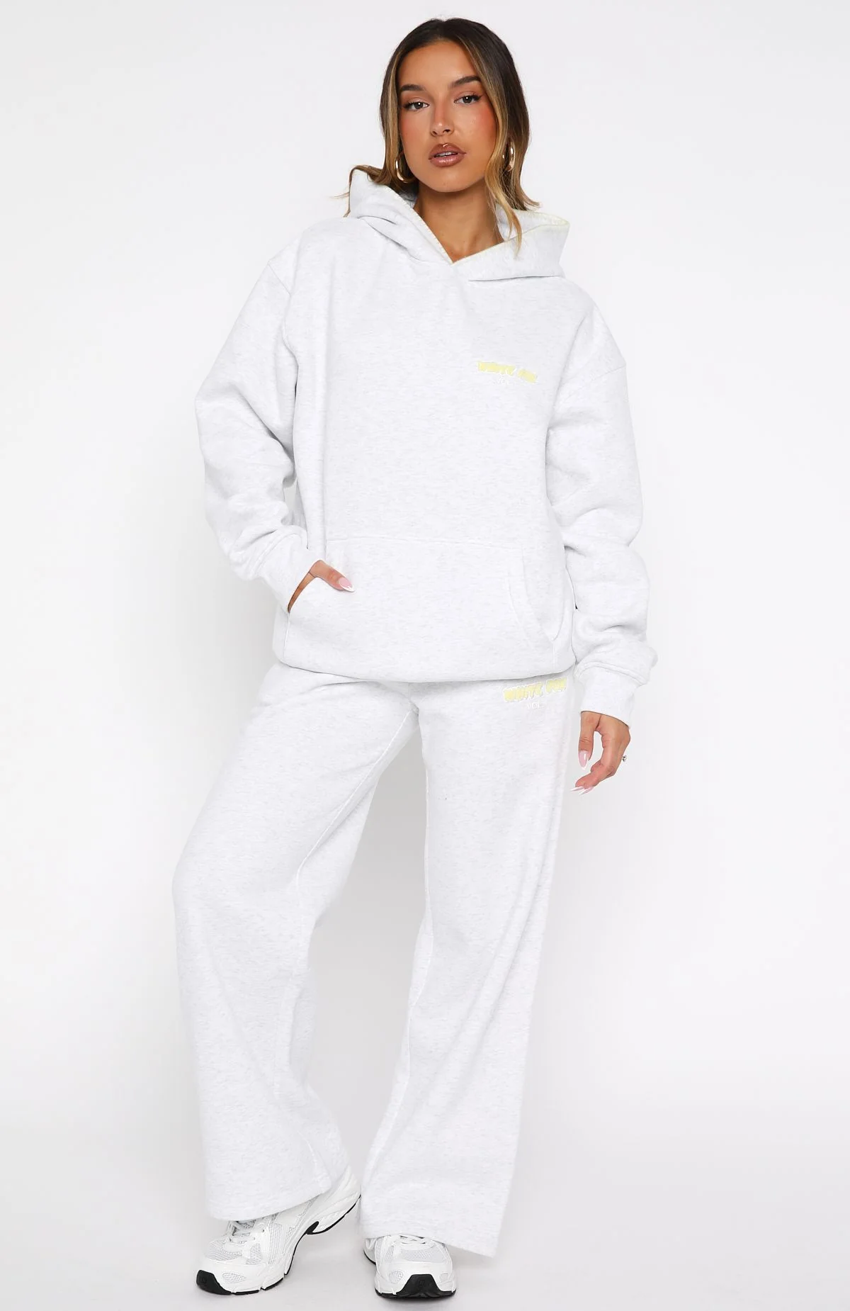 Vol. 1 Oversized Hoodie Grey Marle - Image 6