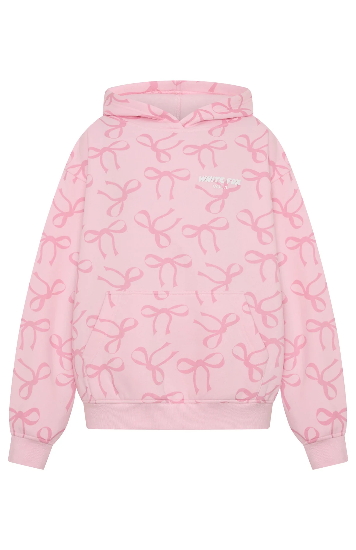 Vol. 1 Oversized Printed Hoodie Posy Bow - Image 8