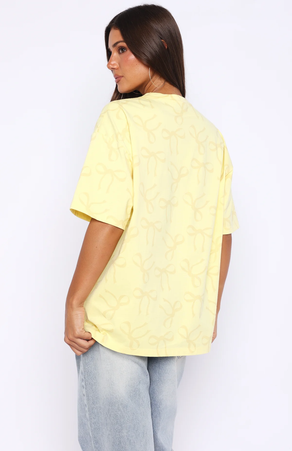 Vol. 1 Oversized Tee Lemon Bow - Image 4