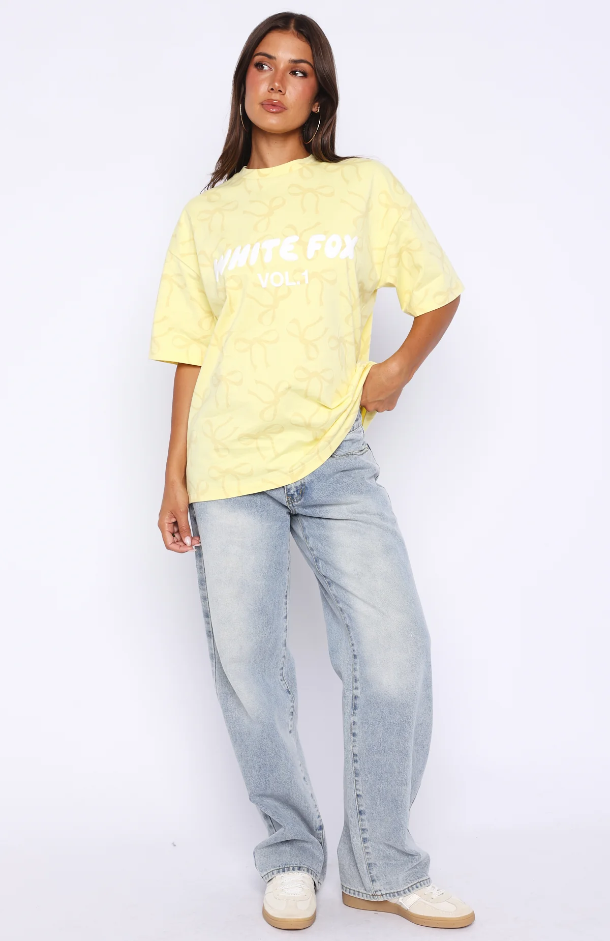 Vol. 1 Oversized Tee Lemon Bow - Image 5