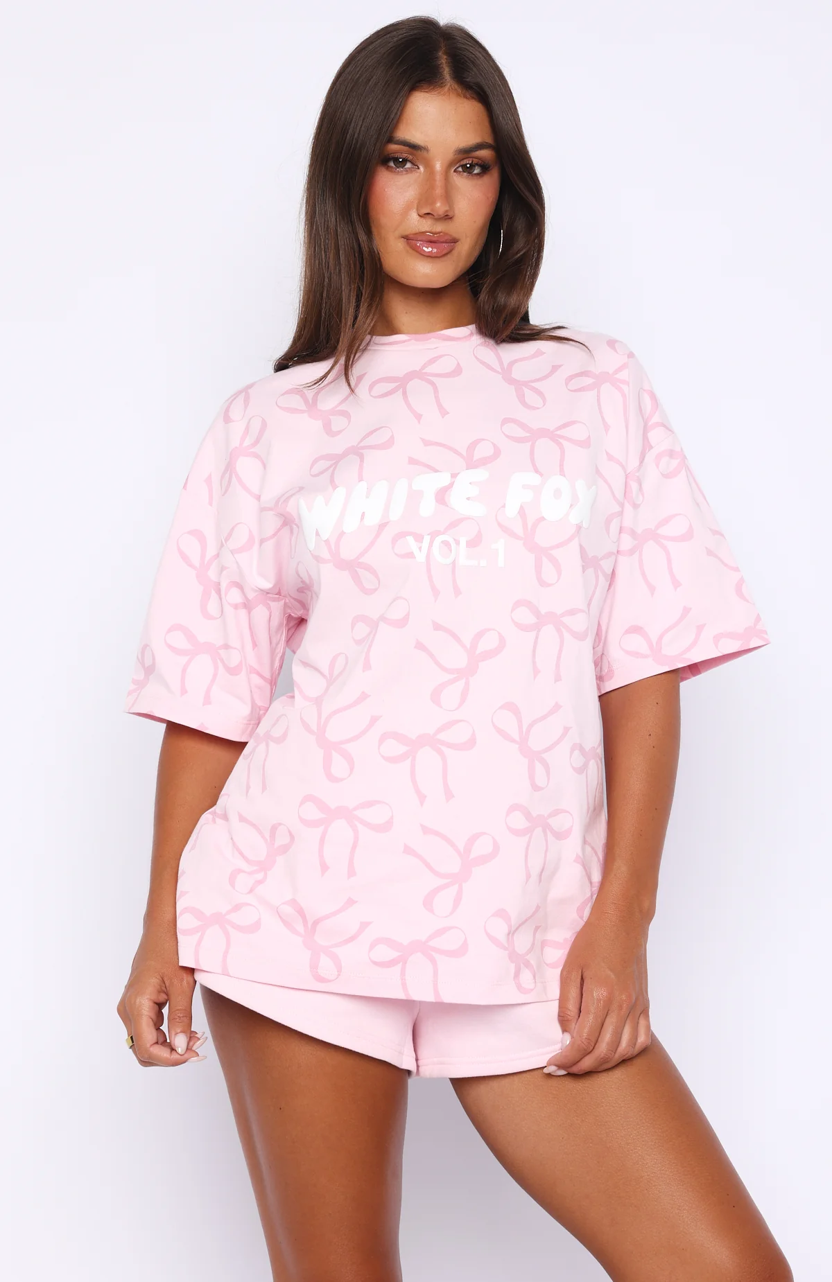 Vol. 1 Oversized Tee Posy Bow - Image 2