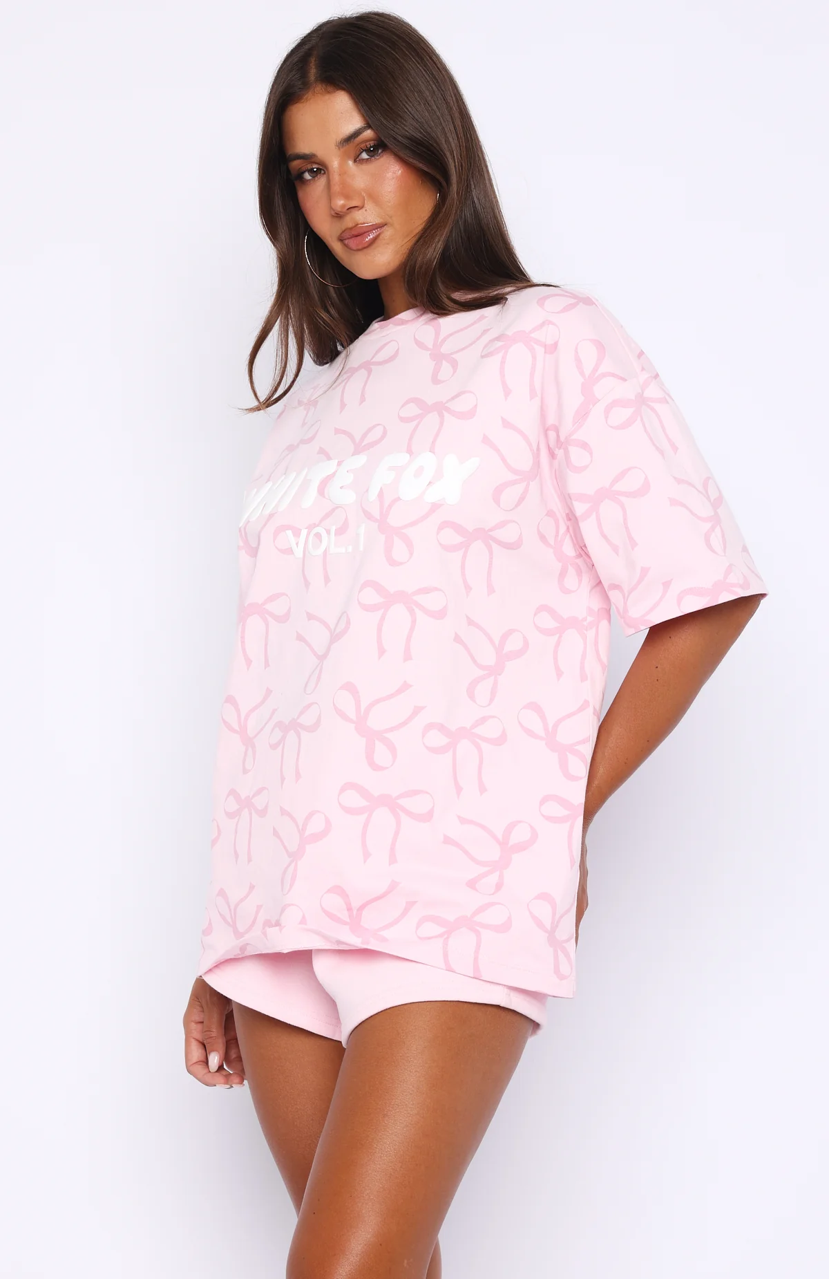 Vol. 1 Oversized Tee Posy Bow - Image 3