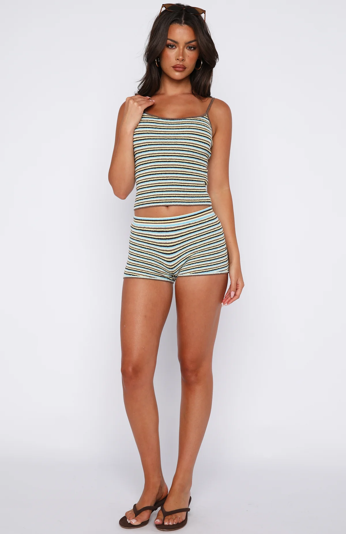 Volume Maxed Knit Top Chocnana - Image 5