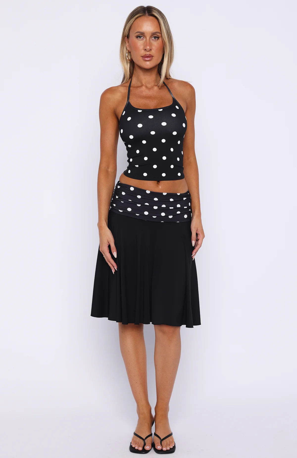 We've Got That Spark Midi Skirt Black - Image 3