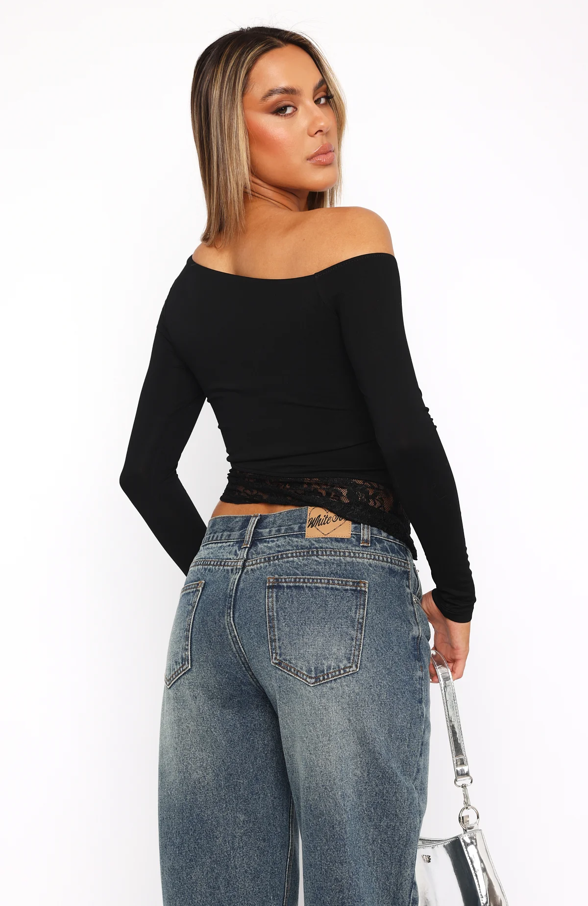 What You Did Long Sleeve Top Black - Image 4