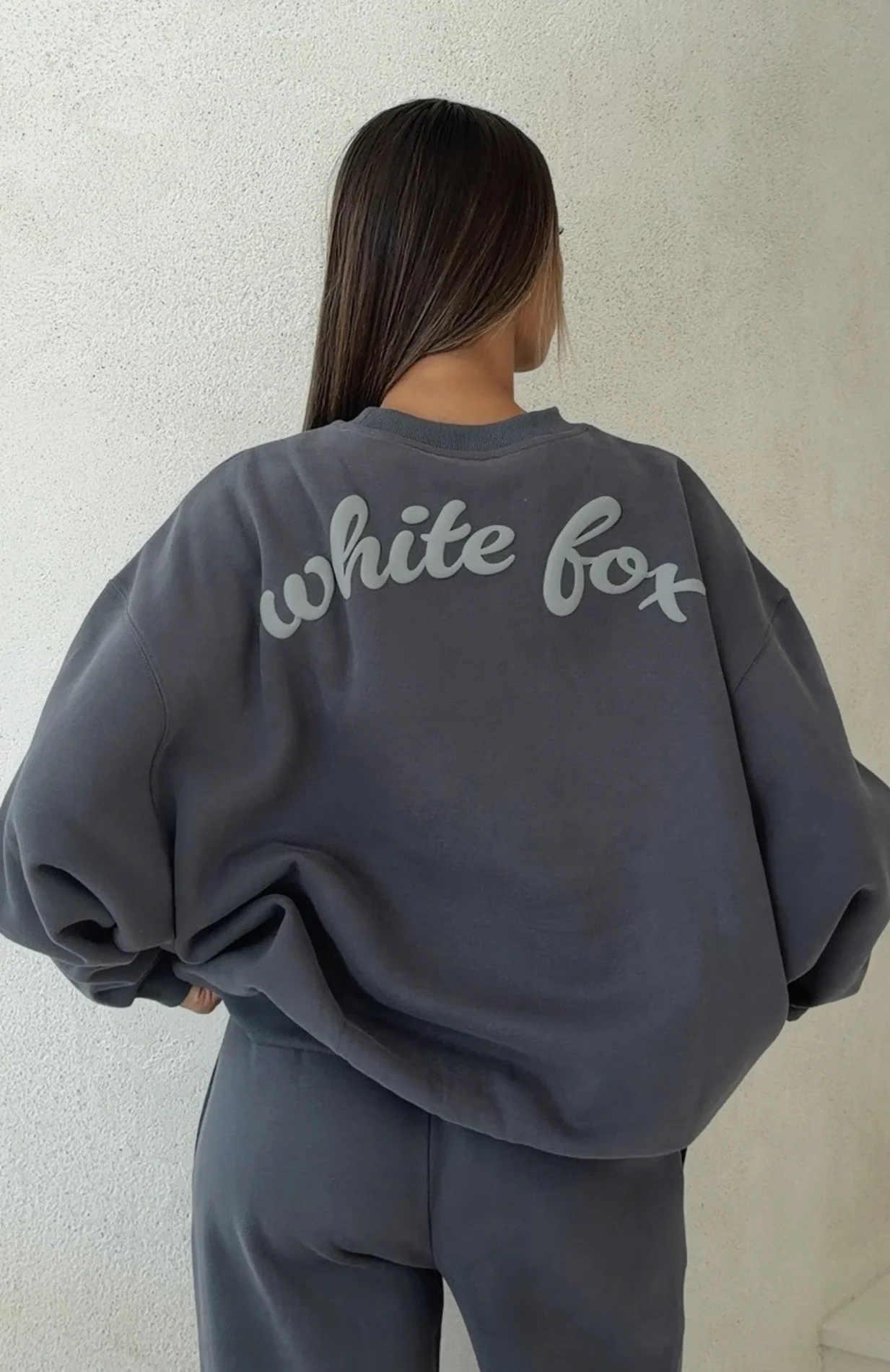 Why Won't You Oversized Drop Shoulder Sweater Volcanic - Image 2