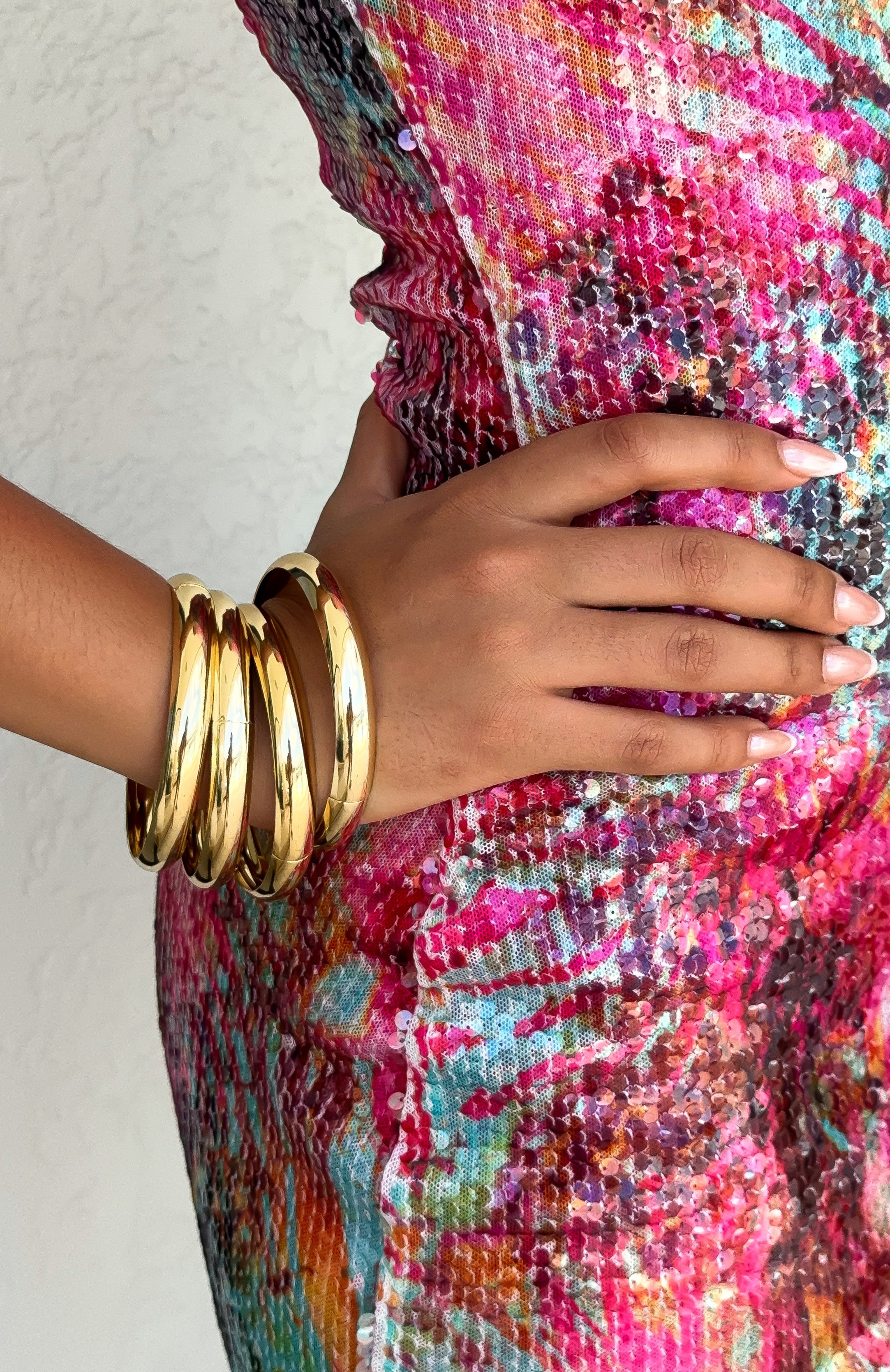 Wilder Bangle Set Gold - Image 4
