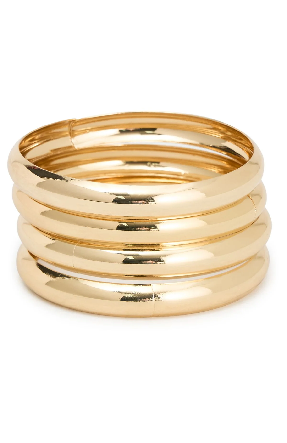 Wilder Bangle Set Gold - Image 5