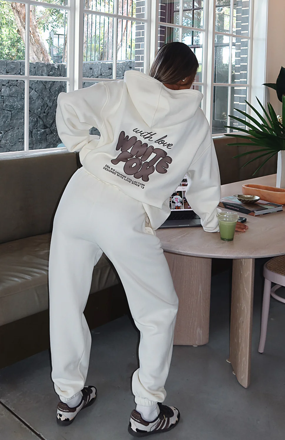 With Love Always Sweatpants Cream - Image 6