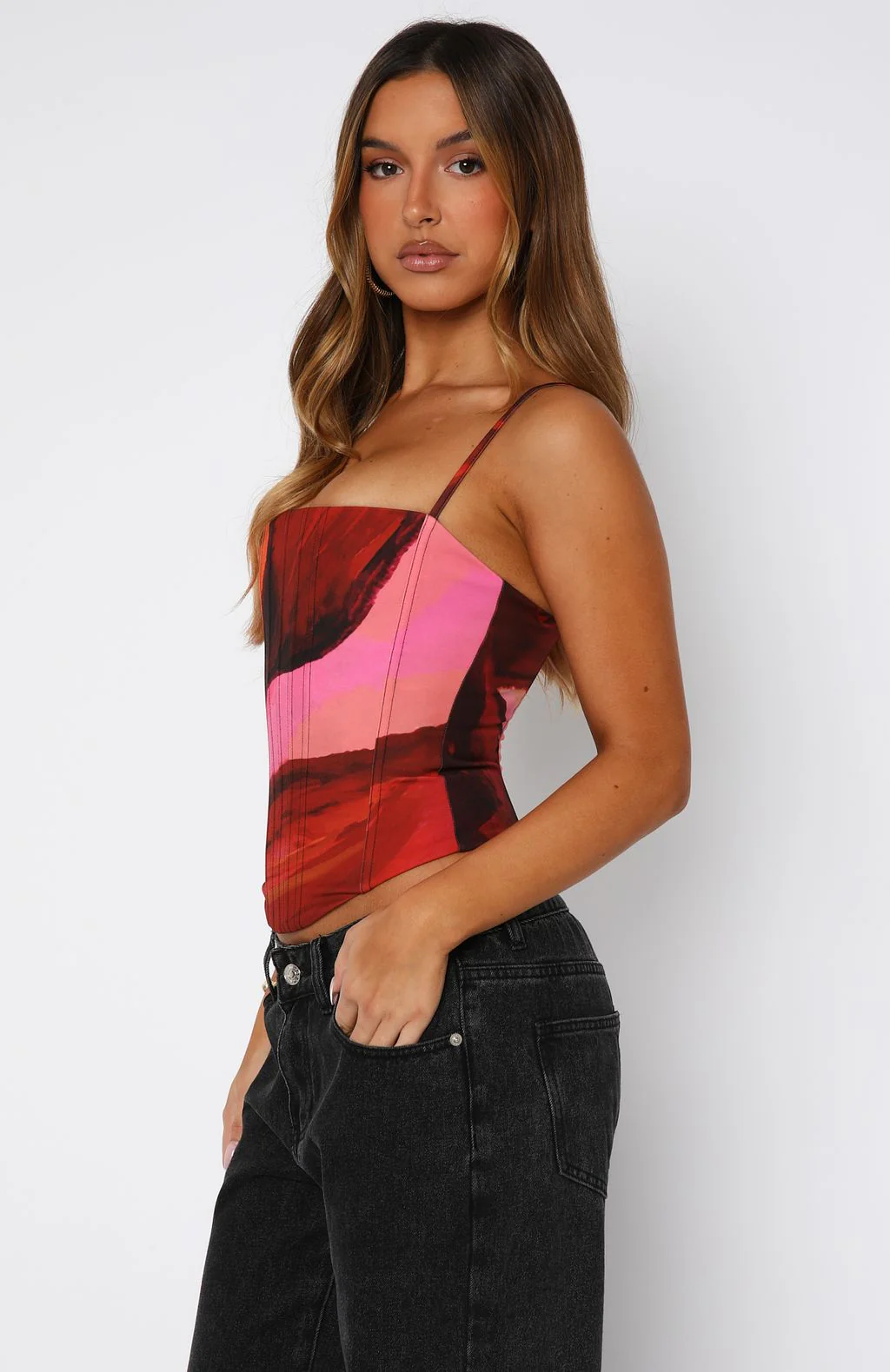 You'll Be Ok Bustier Sunset Petal - Image 5